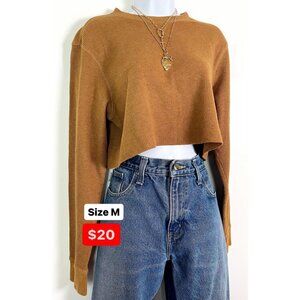 Thermal Crop Top Size Medium